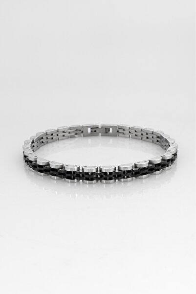 UKHWD SUPPLY 316L Cord Steel Bracelet - Ka1209Sy