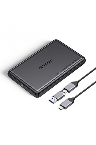 Orico Rack DDL25-C3 pentru HDD / SSD SATA 2.5inch, USB-C, Negru