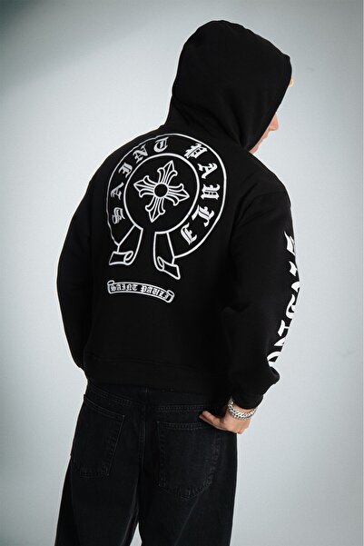 UKHWD SUPPLY Ανδρικό φούτερ με κουκούλα Saint Pauli oversized UK1079SY