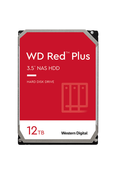 WESTERN DIGITAL Unitate SATA III WD Red Plus WD120Efgx, 12 TB, 3,5", 7200, 51...