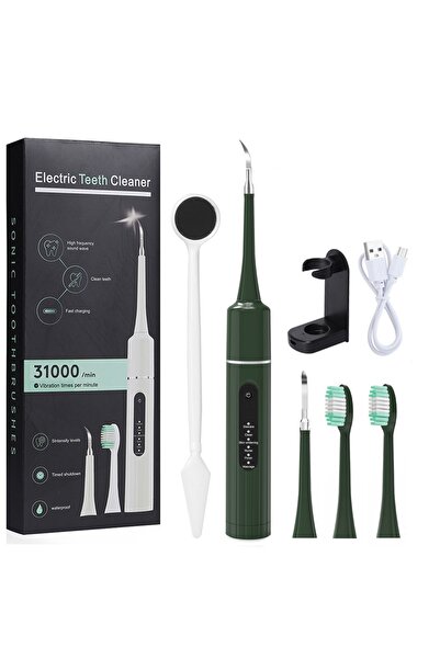 choice2 green Sonic Electric Toothbrush - Home Portable Calculus Removal Care...