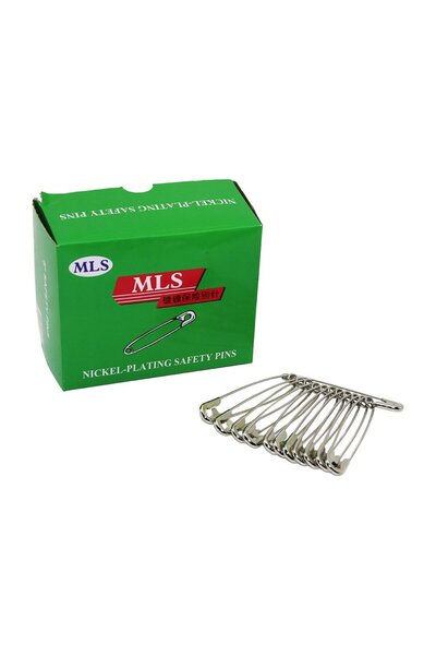 Go İthalat Silver No-8 Needle with Ring 12Pcs X 12Pcs =144 Pcs=Pack (5343)