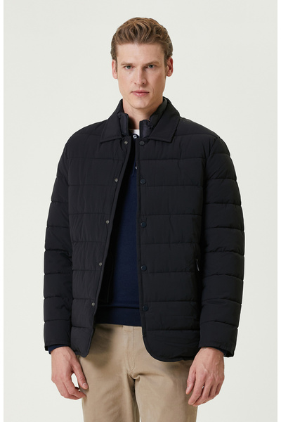 Network Lacivert Coat Ceket