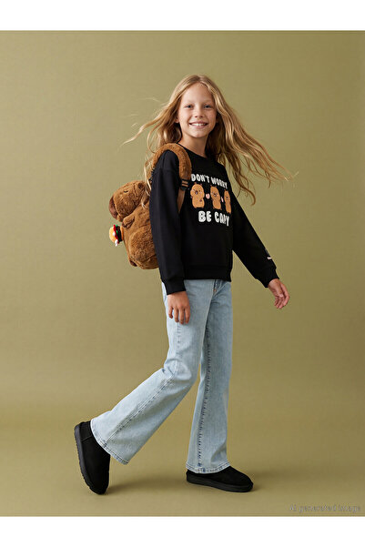 LC Waikiki Nevavm Spanish Style Girls' Jean Pants with a Difference