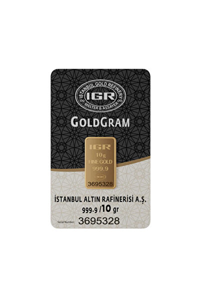 İGR 10 gr 999.9 IAR Gram Külçe Altın