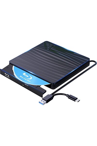 Choice LGGQ01 USB3.0 External Blu-ray Optical Drive for Laptop PC Windows 11/...