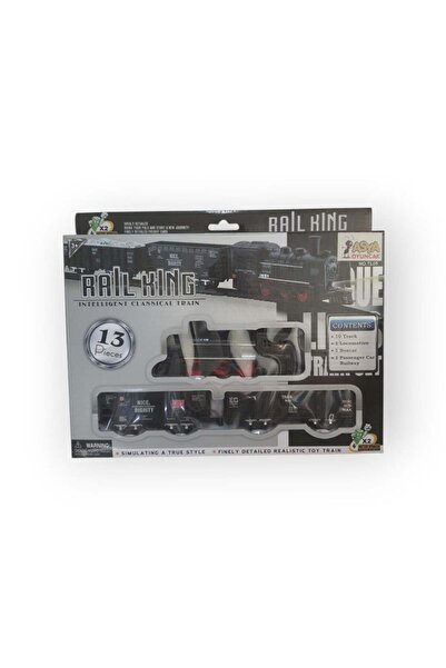 KIZILKAYA RAİL KİNG LOKOMOTİF PİLLİ TREN SETİ 13 PARÇA