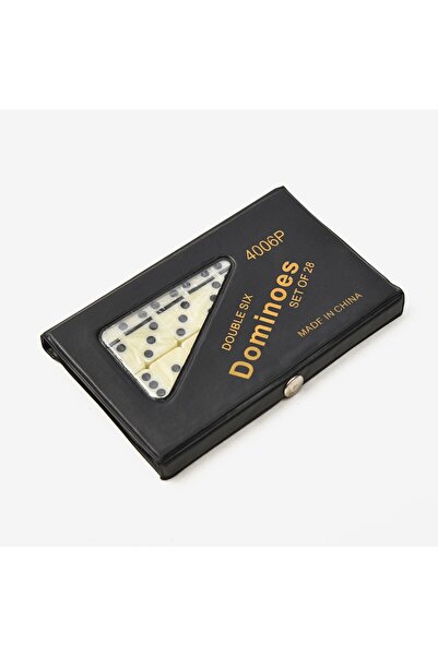choice2 black 1 Pc Box Dominoes Nine Dominoes Pvc Packaging Push Cards Indoor...