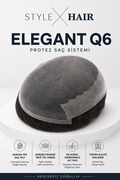 Genel Markalar Style Hair Elegant Q6 Protez Saç