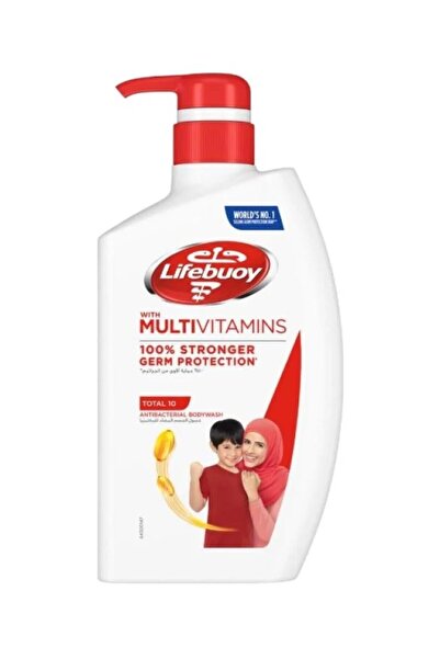 Lifebuoy غسول الجسم المضاد للبكتيريا توتال 10، 500 مل
