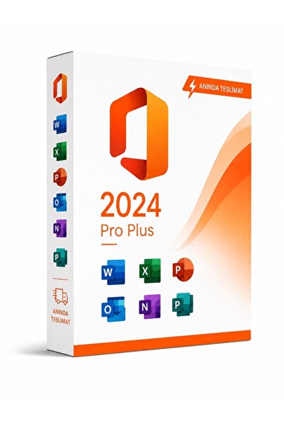 Lisinya Office2024 Pro Plus Dijital Lisans Anahtarı Kalıcı Key Ömür Boyu Kull...