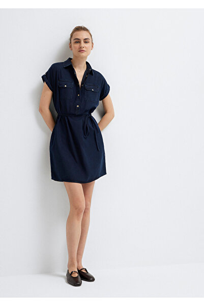 Mavi Barbara Gold Klasik Rinse Jean Elbise 130548-A3894