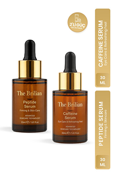 TheBrilian The Brilian Peptit Serum 30 ml + Kafein Göz Çevresi Serumu 30 ml İ...