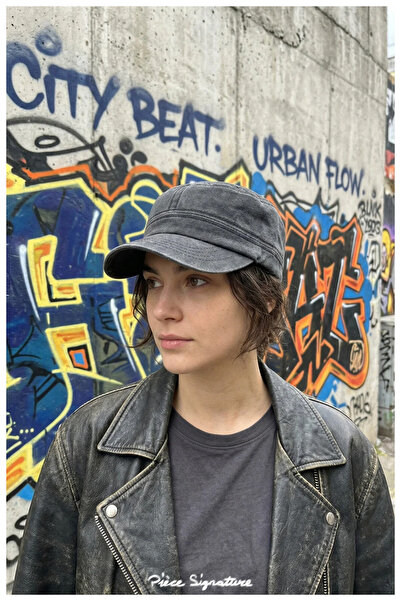 PIECE SIGNATURE 100% Cotton, Adjustable Buckle, Washed Cotton Plain Castro Ha...
