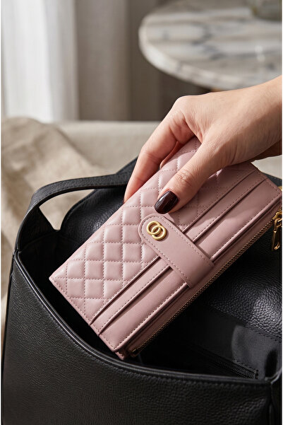 Mazel Design 659 Quilted Patterned Imported Wallet - Stylish Women's Wallet w...