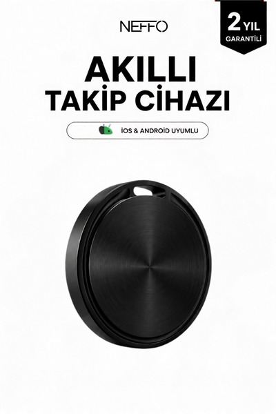 NEFFO Android & İOS Uyumlu Smart Tag Google Akıllı Takip Cihazı - (Android ve...