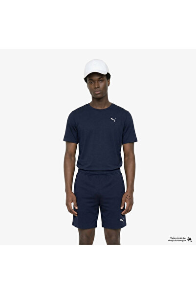 Puma شورت تد إسينشالز 8 بوصة للرجال باللون الأزرق للتدريب 52590997