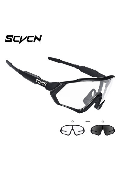 Choice Photochromic-01 SCVCN Photochromic Sunglasses New Style Sports Cycling...