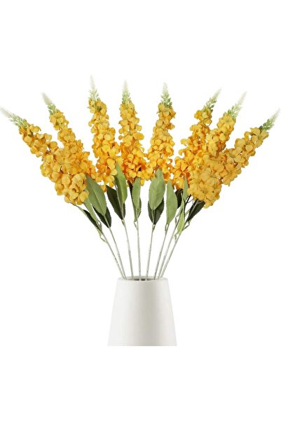 Choice 5pcs YELLOW 5pcs Artificial Flowers Shyacinth Rattan Home Living Room ...