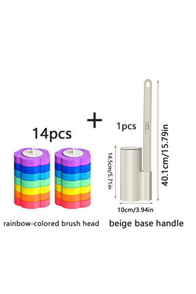 Choice6 Rainbow1Base 14Heads 1 Set of New-Style Wall-Mounted and Standing Dua...