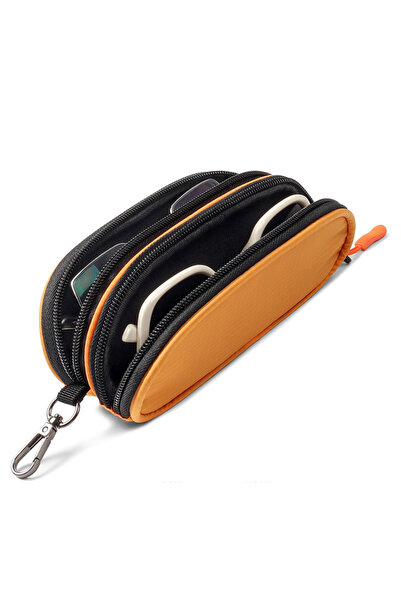 Choice B New Double Layer Sunglasses Case Organizer Waterproof Travel Bag Mul...