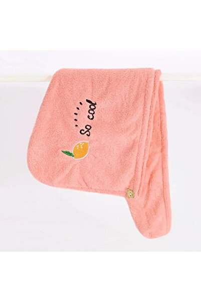 Choice lemon 1pc Quickly Dry Hair Hat Super Absorbent Soft Bathroom Women Hea...