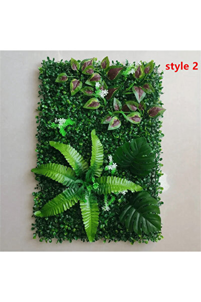 Choice3 Style 2 Artificial Plant Wall Green Plant Wall For Home Background Wa...