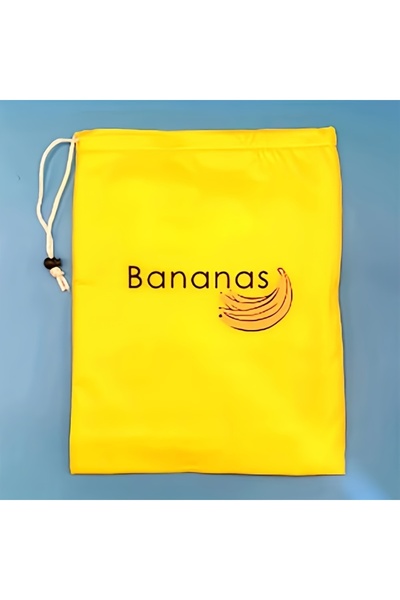 Choice Yellow 1pc Banana Storage Bag, Vegetable Preservation Bag, Prevent Rip...