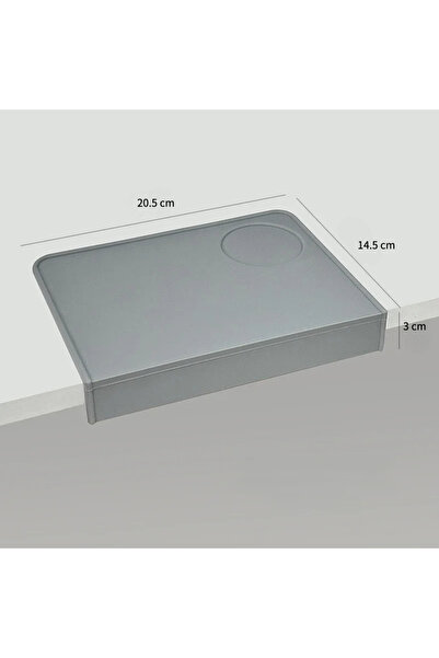 Choice1 Gray Coffee Tamper Mat Pad Anti Skid Tamper Mat Barista Coffeeware Ta...