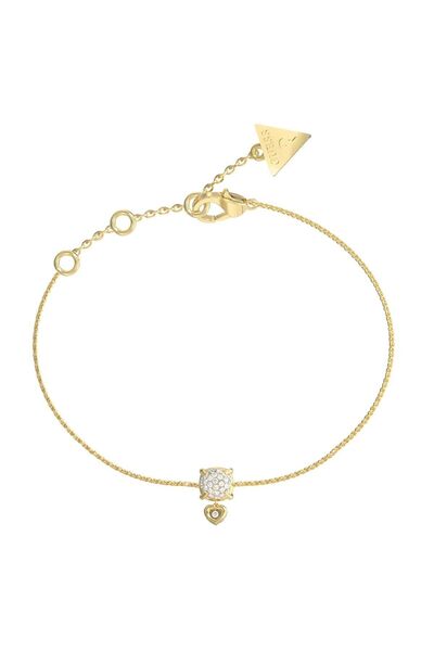 Guess JGUJUBB05469JWYGS سوار نسائي على شكل قلب