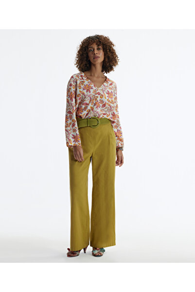 Yargıcı Long Sleeve V-Neck Blouse