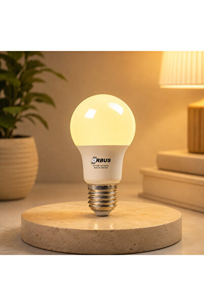 ORBUS Led Ampul Orb-9w Sarı Işık E27 840lm 10 ADET