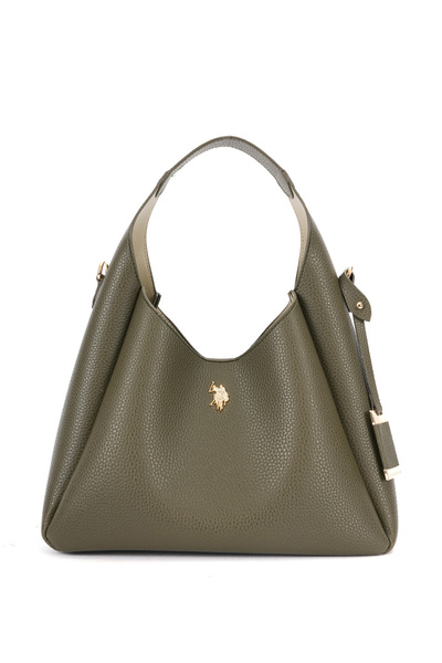 U.S. Polo Assn. حقيبة كتف نسائية من ك.هاكي طراز US26536
