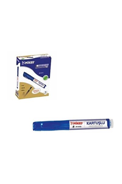 Mikro Kartuşlu Beyaz Tahta Kalemi Mavi 12li 358057