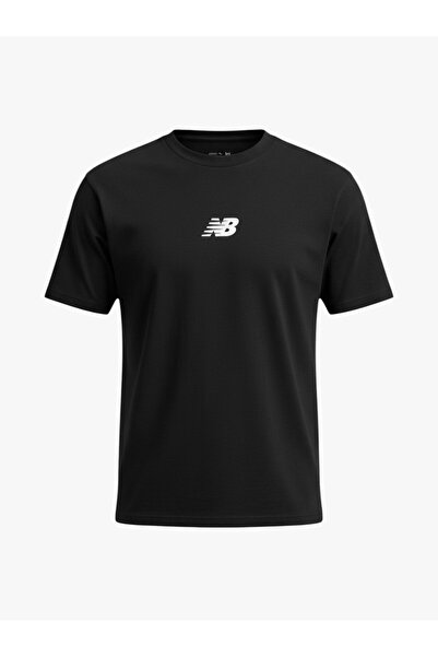 New Balance تي شيرت رجالي من NB Lifestyle - تي شيرت أنثراسايت للرجال - MNT1642
