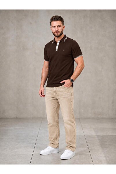 Volans Moda 4908 تي شيرت بريميوم نصف مطبوع