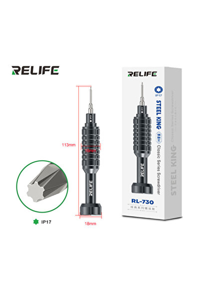 choice2 مفك براغي كلاسيكي من الفولاذ من نوع RELIFE RL-730 Steel Cannon King، ...