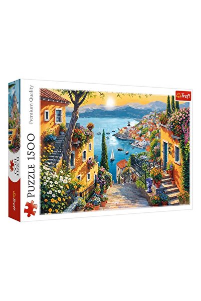 BAMI NETWORK Puzzle Drum spre Port 1500 Piese Dimensiuni 85x58cm, Trefl