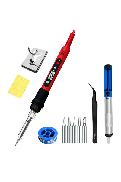 Choice3 220V EU PLUG 936R SET2 80W Soldering iron kit adjustable temperature ...