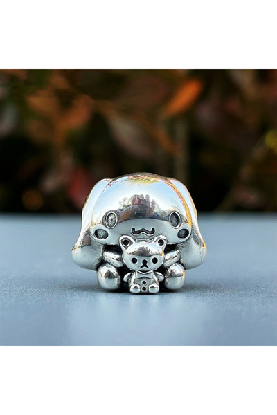 Choice13 A1861 Sanrio Kawaii Hello Kitty New 925 Sterling Silver Charms Penda...