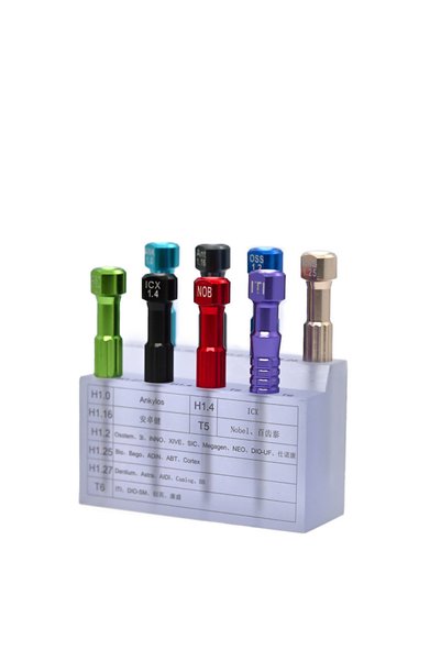 Choice ISD-AB JNSUR Dental Implant Screw Driver Dentistry Tools Kit Dental La...
