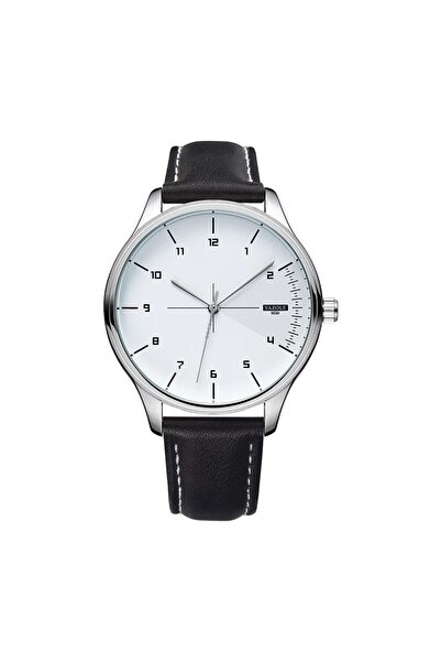 Choice3 Black White Dial Top Brand NEW Mens Watch Leather Strap Ultra Thin Mi...