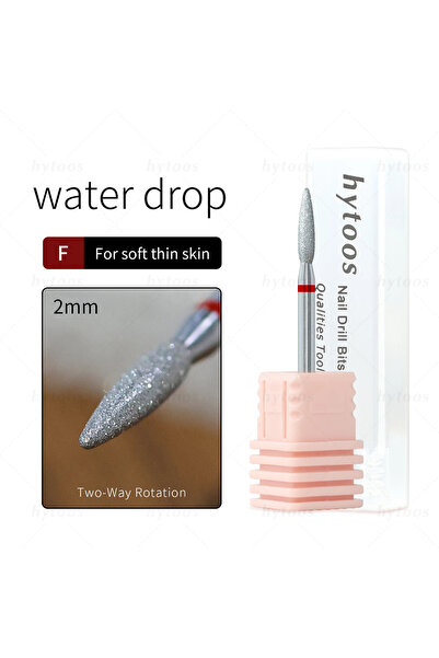 Choice FH210-F(S) HYTOOS Chrome Diamond Nail Drill Bits -ended Pro Russian Cu...