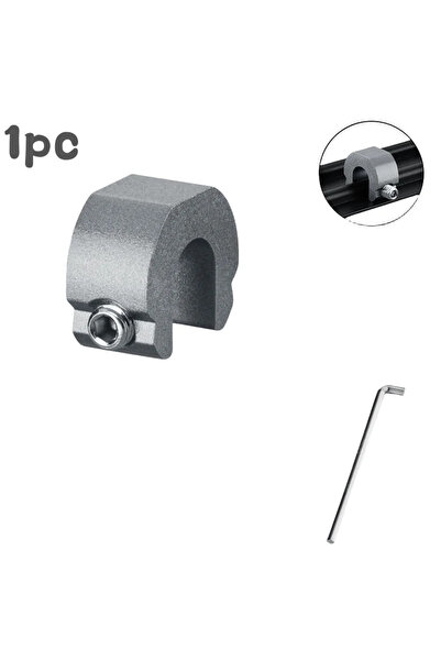Choice1 1pc Gray 10-1pcs Aluminum Alloy Window Lock Stopper Sliding Window An...