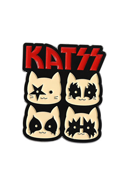 Choice QHXZ4148 Punk Rock Band Hard Enamel Pins Skeleton Hand Gesture Heavy M...