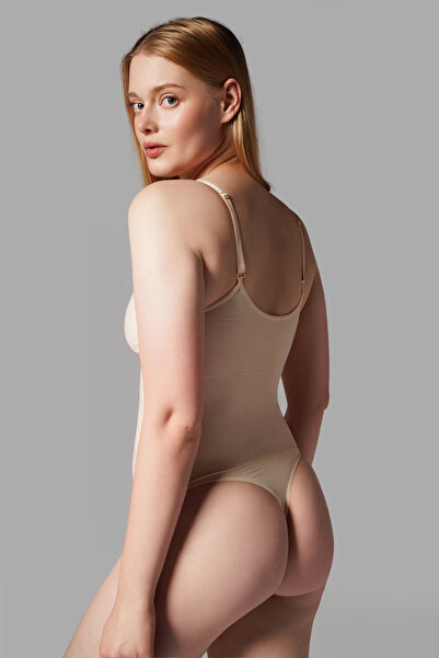 FİT WOMEN ÇITÇITLI STRİNG BODY KORSE 9052