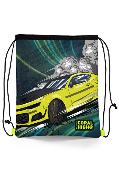 Coral High Dečiji Nefti fosforescentni žuti automobil sa Sa deznom žica Nabor...