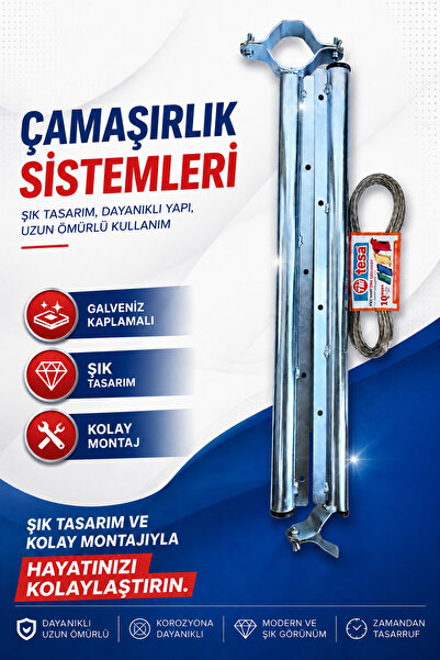 Tesa Balkon Çamaşır Askısı