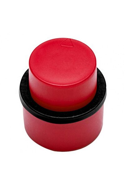 Choice1 black red Bottle Stopper Inflatable Airtight Soda Cap Frizzy Drink Se...
