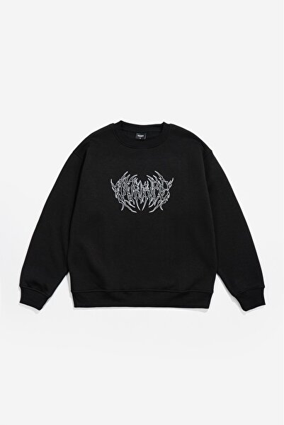 UKHWD SUPPLY Chrome Brutal Oversize Men's Hoodie Uk1272Sy